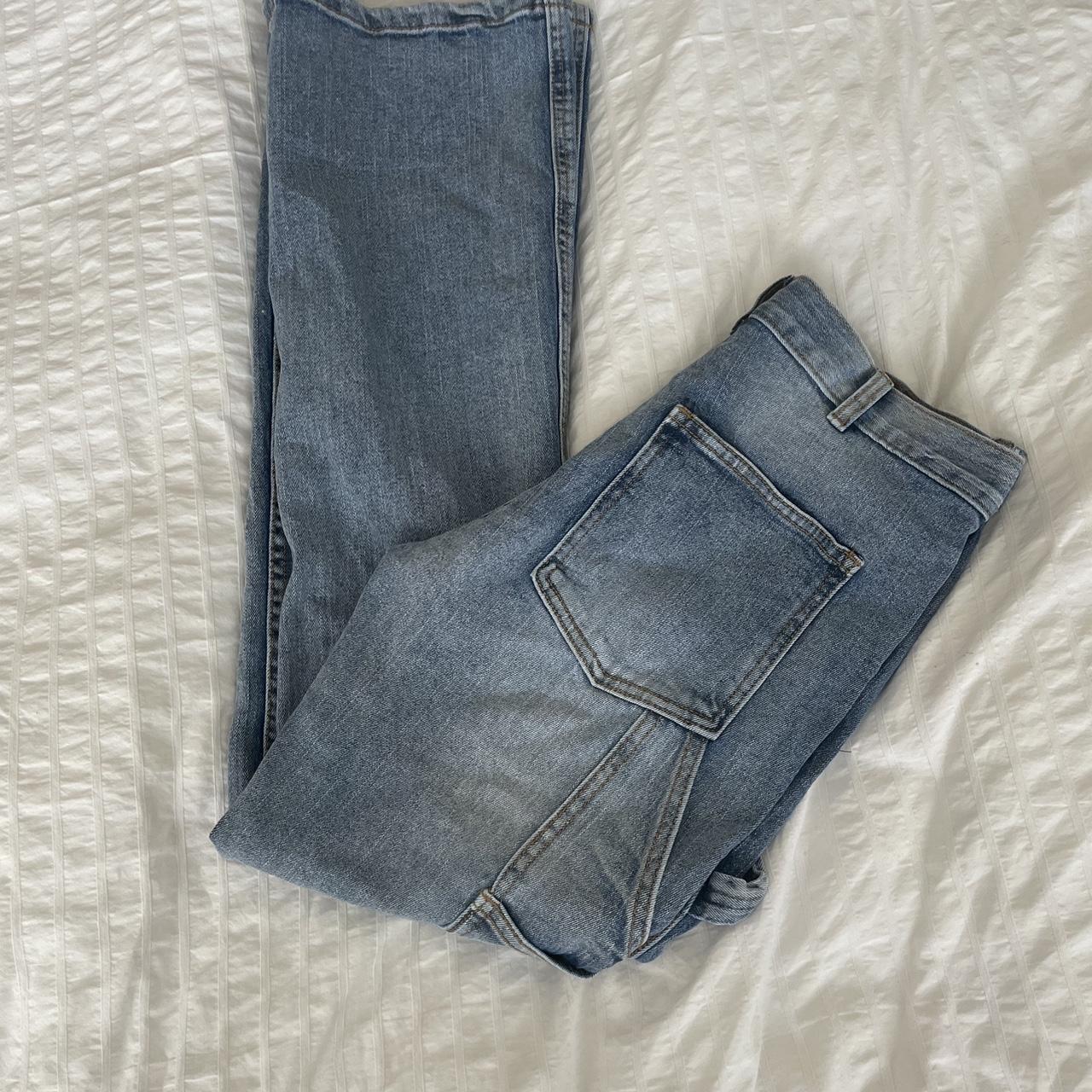 Brand new Brandy Melville flared carpenter jeans. I... - Depop