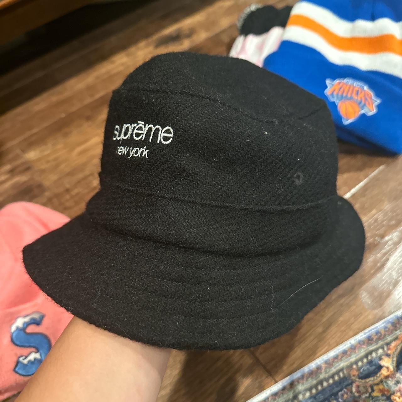 Supreme Wool Bucket Hat - Depop