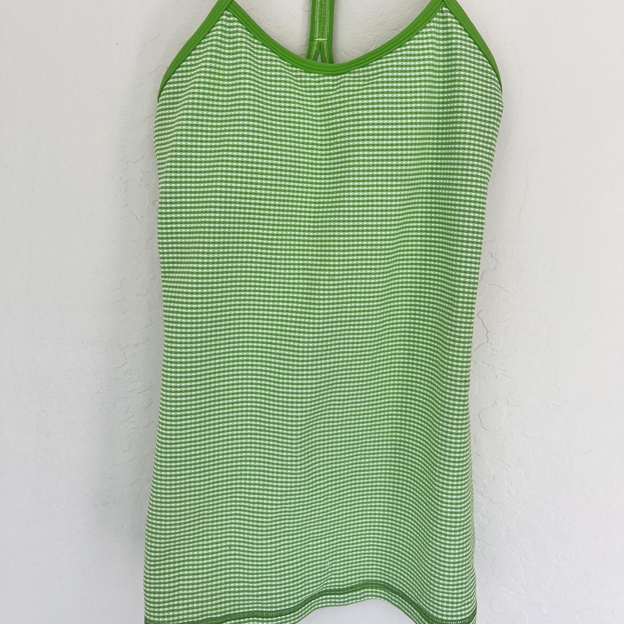 The cutest neon green Lululemon tank!😵‍💫 Size: S... - Depop