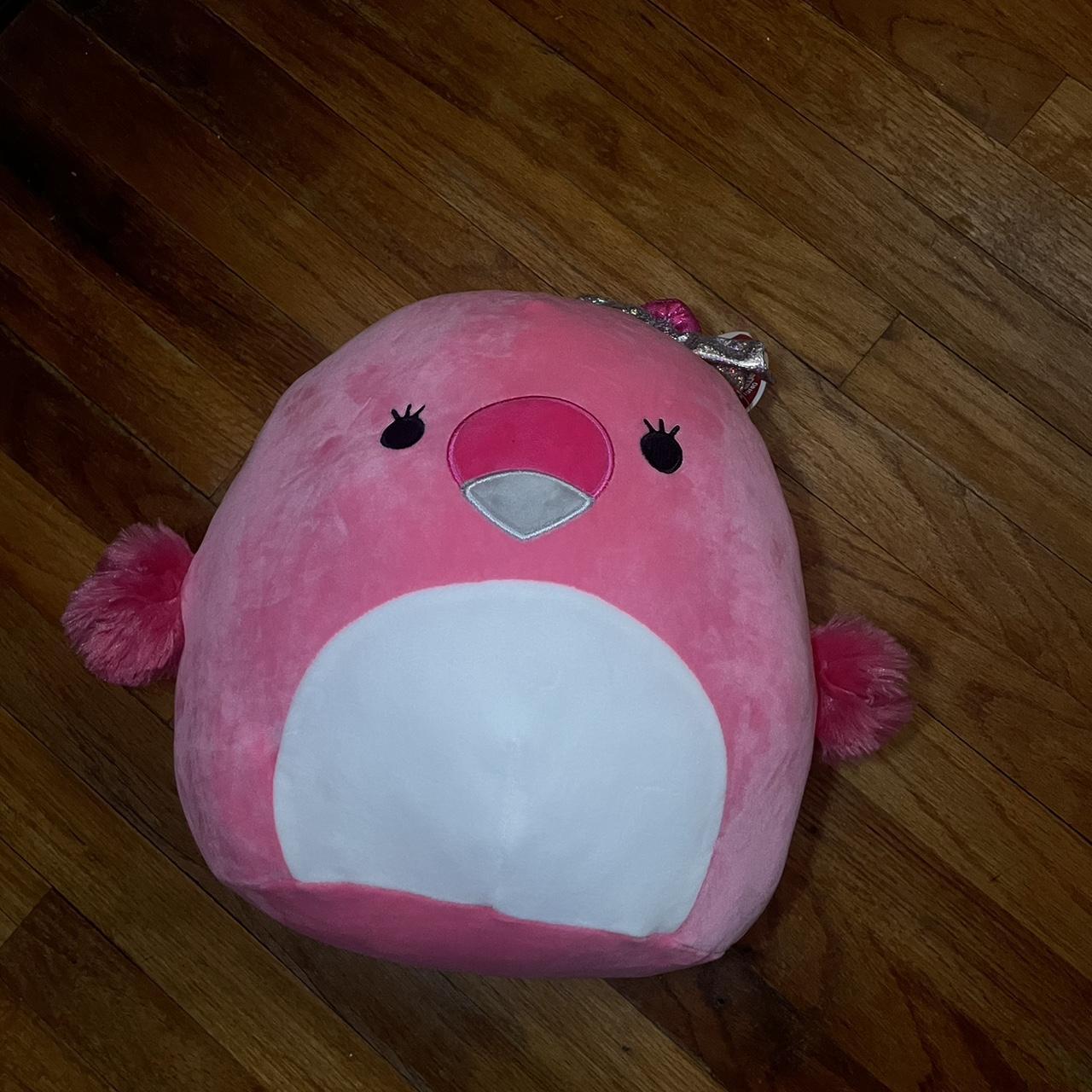 Cookie the flamingo squishmallow Stuffed animal - Depop