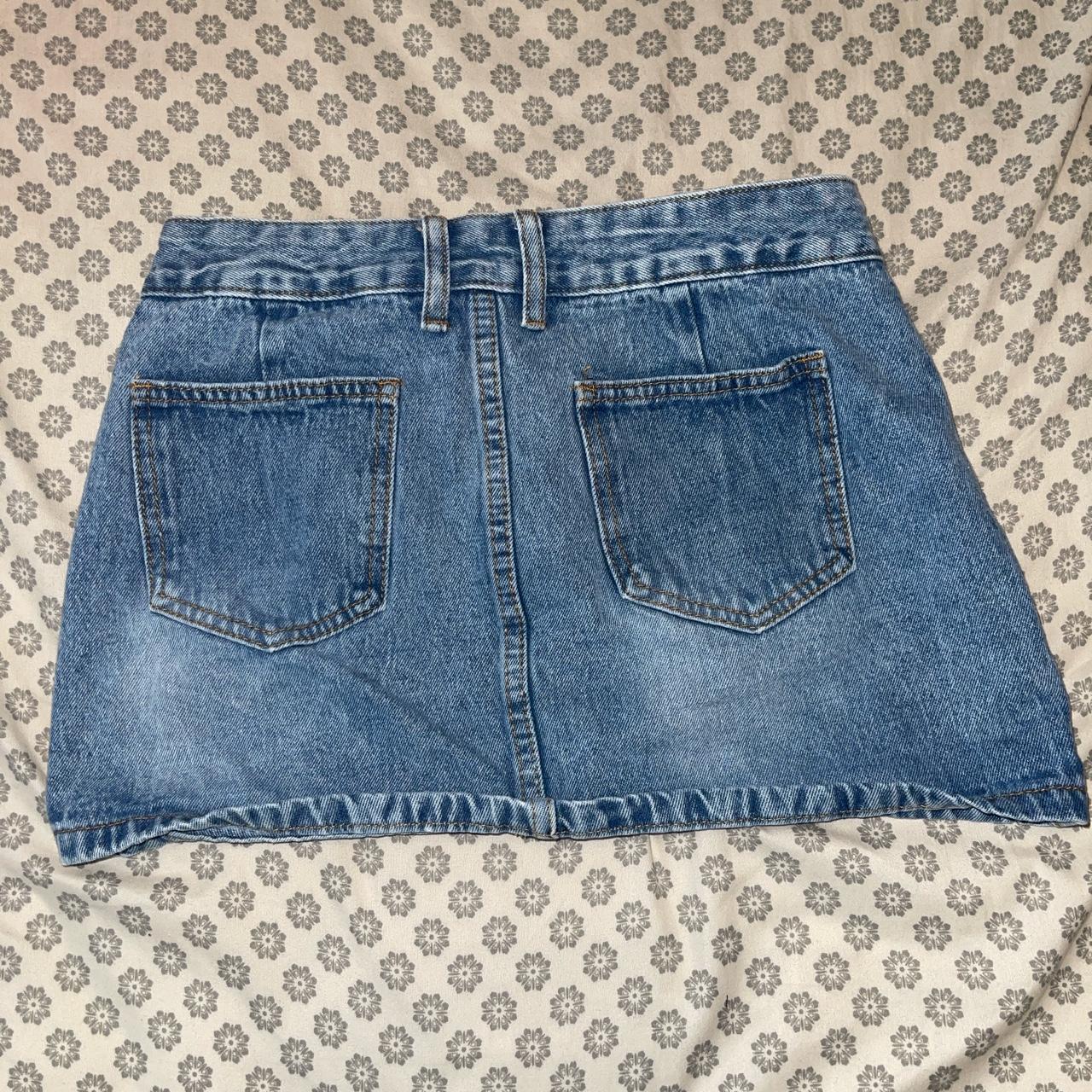 SHEIN Women's Blue Skirt | Depop