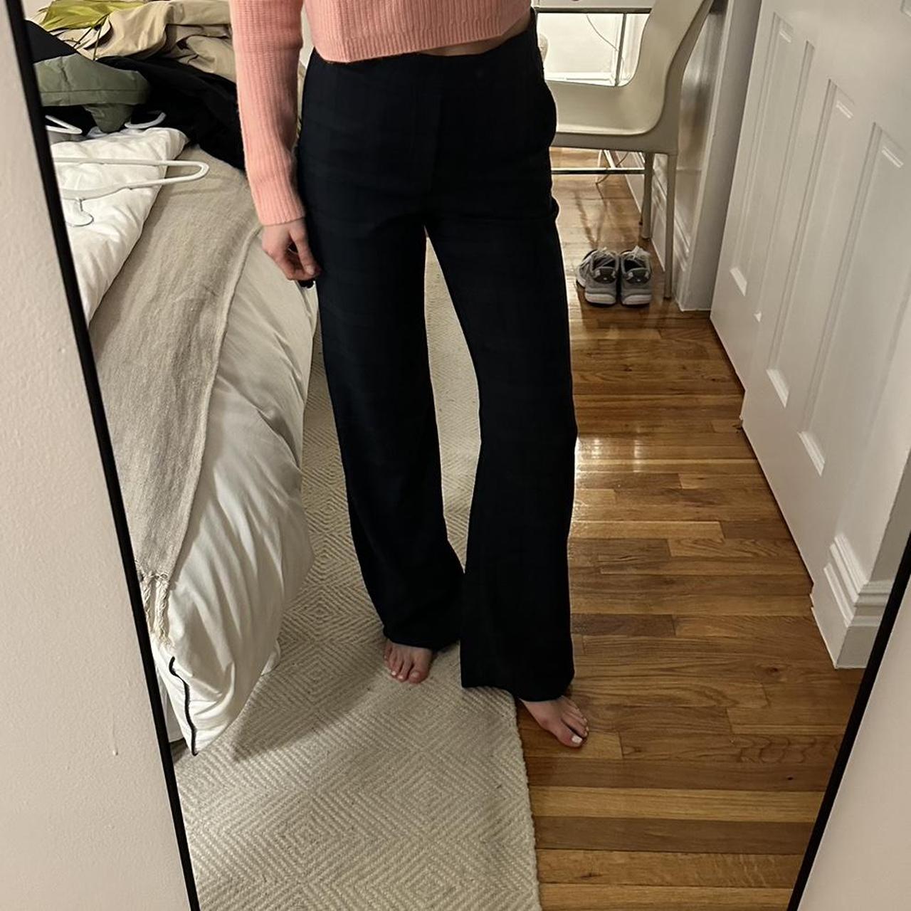 Zara Plaid Pants Size XS - Depop
