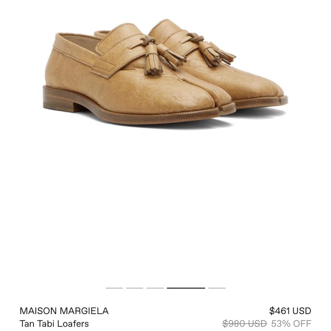Maison Margiela Women's Tan Loafers