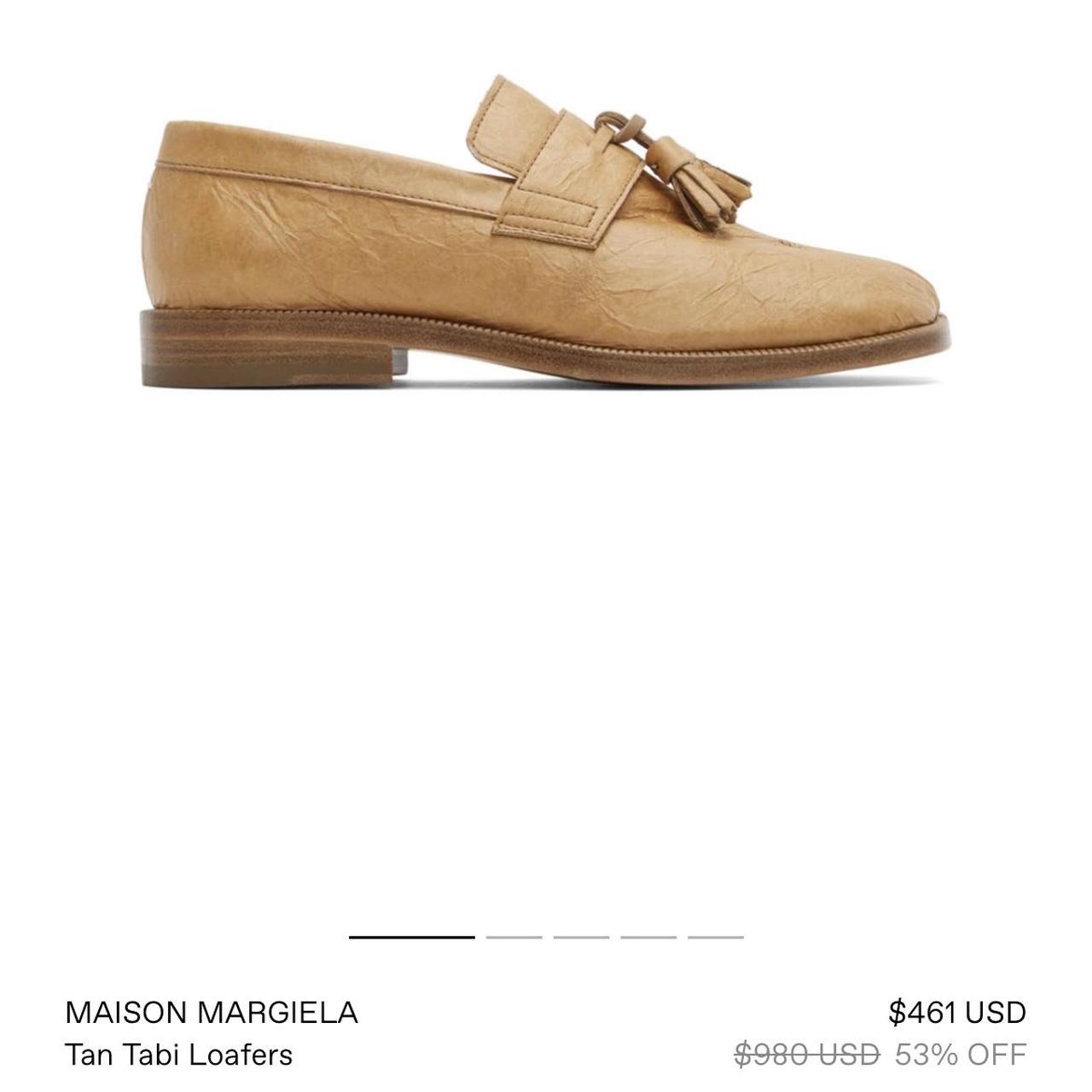 Maison Margiela Women's Tan Loafers (3)