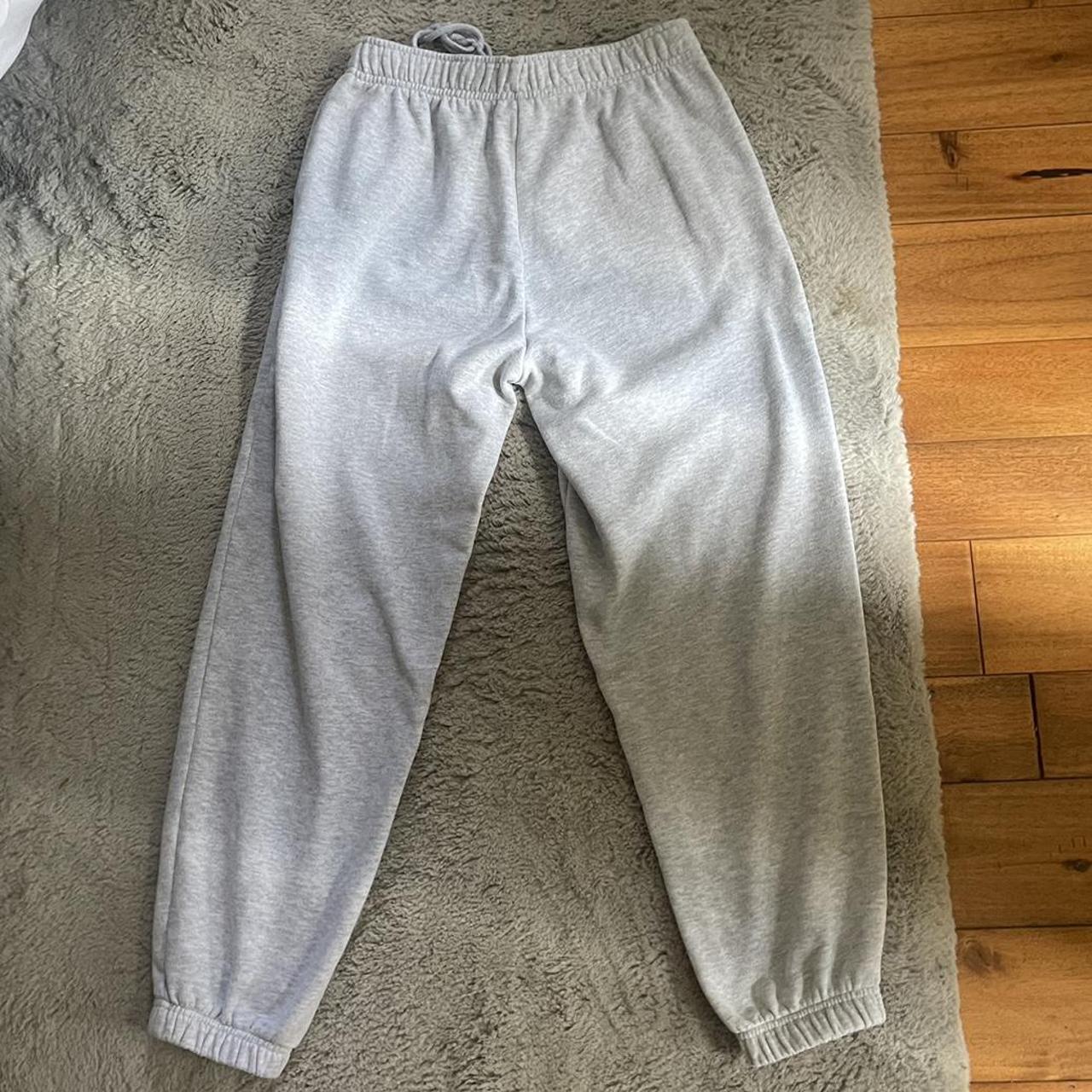 Brandy Melville Women's Grey Joggers-tracksuits (2)