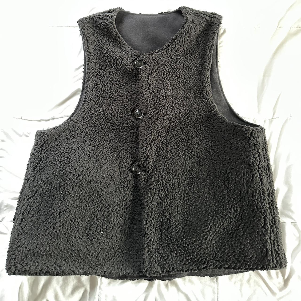 Engineered Garments Men's Grey and Black Gilet (3)