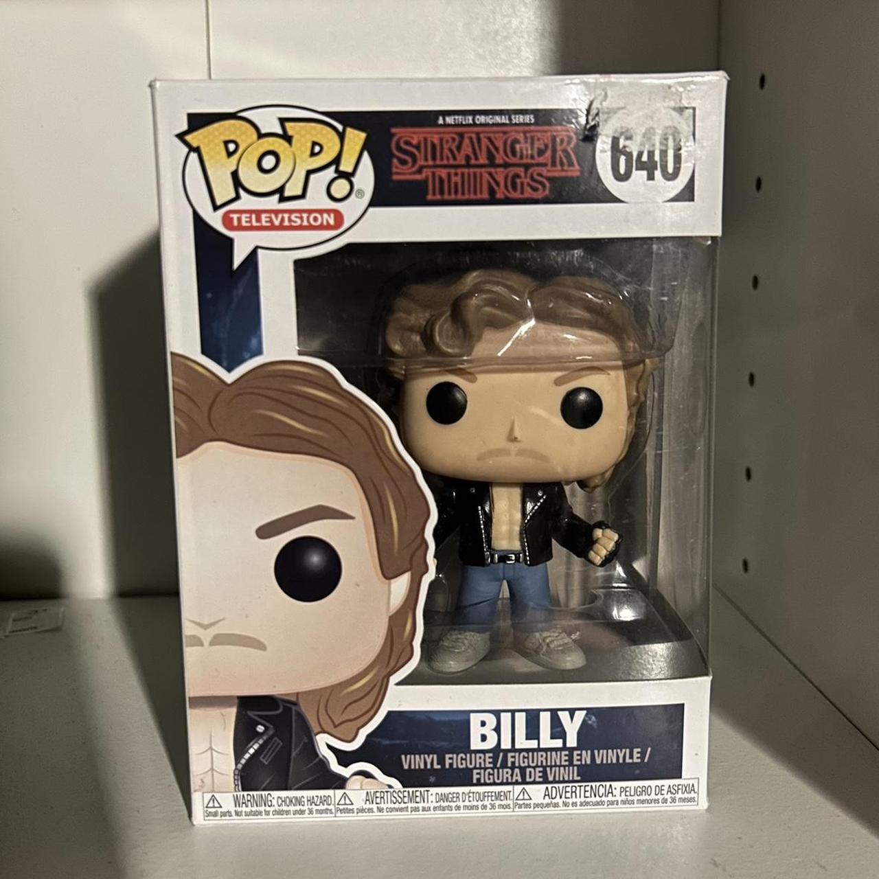 Stranger Things Billy Hargove at Halloween Funko Pop shops #640