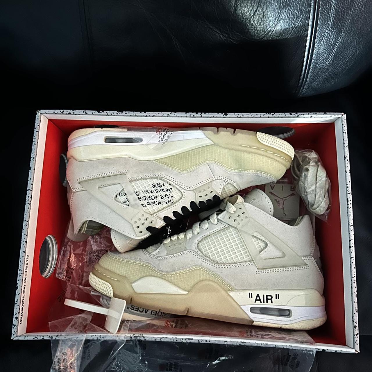 mens off white jordan 4