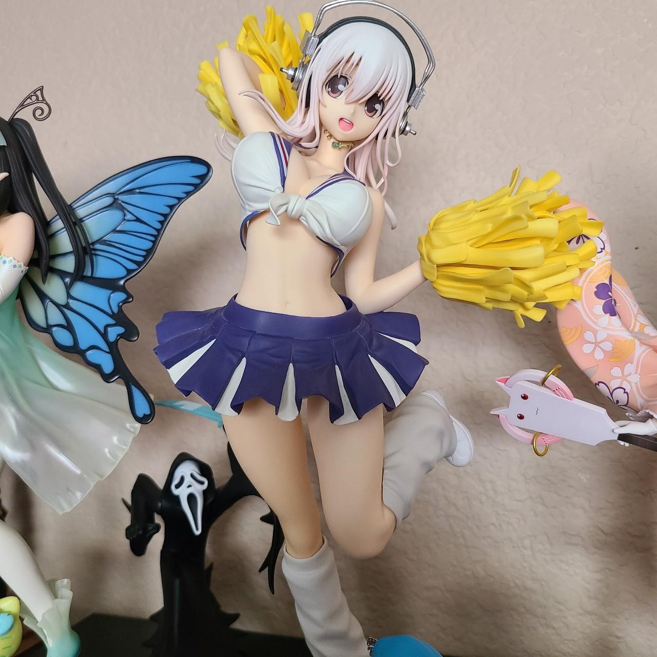 SoniComi (Super Sonico) - Sonico - 1/6 - Cheerleader | Depop