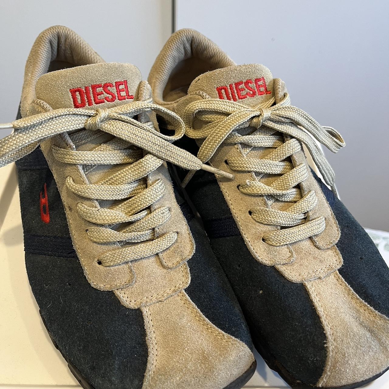 Vintage Diesel Leather Trainers Vintage DIESEL Trainers Vintage