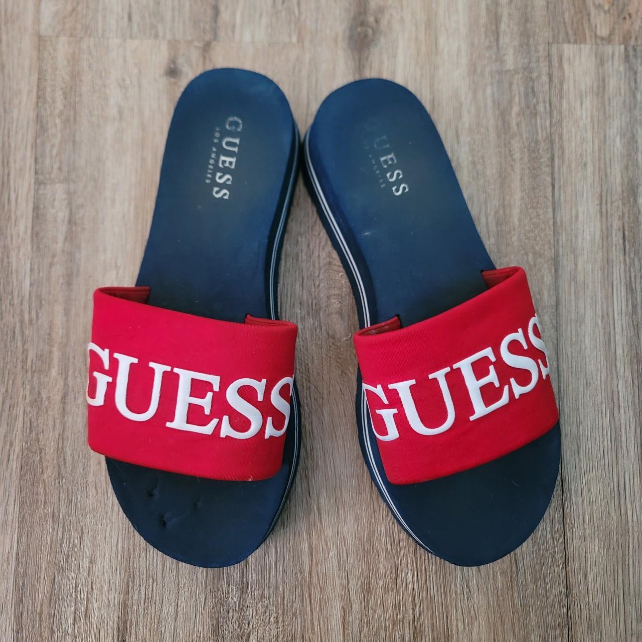 Guess los hot sale angeles slides