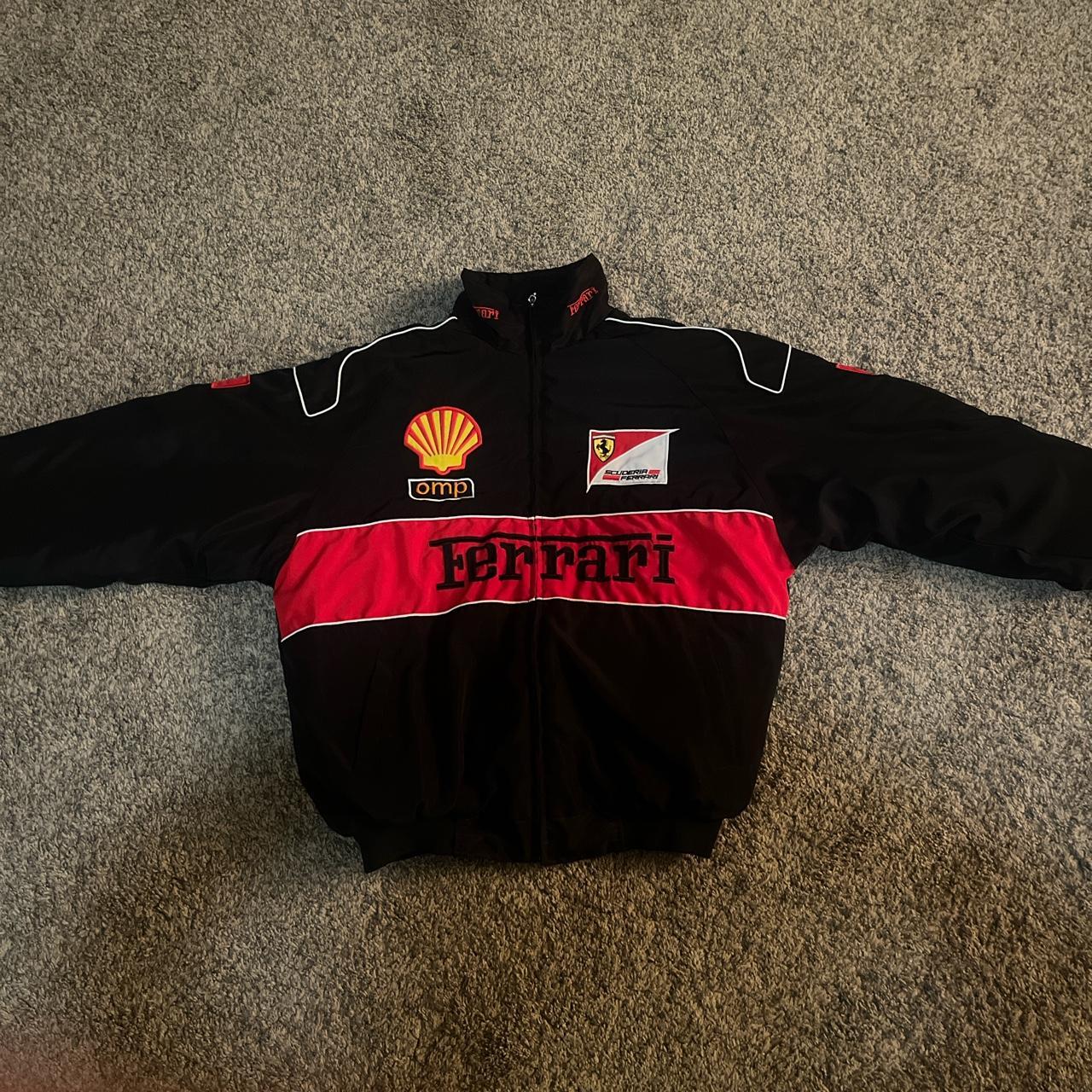 Ferrari Men's Black Coat