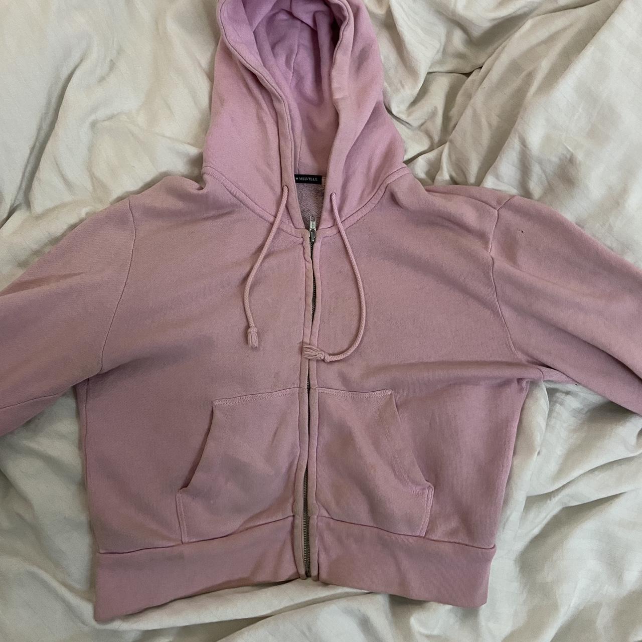 Pink best sale crystal hoodie