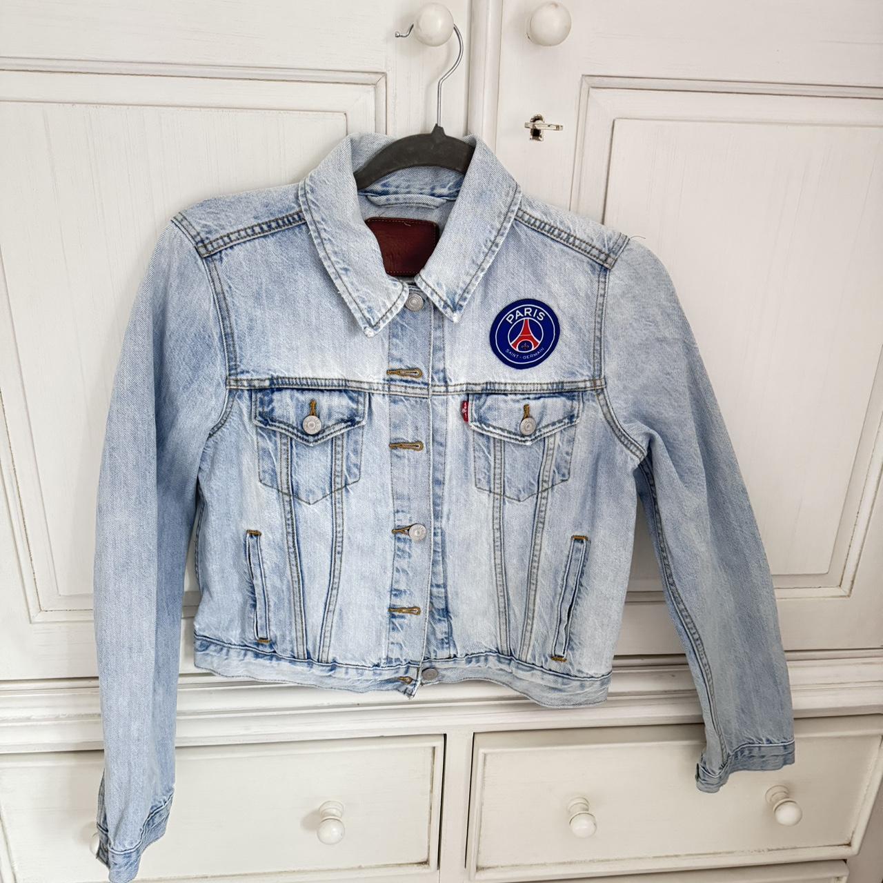 Fashion psg levis jacket