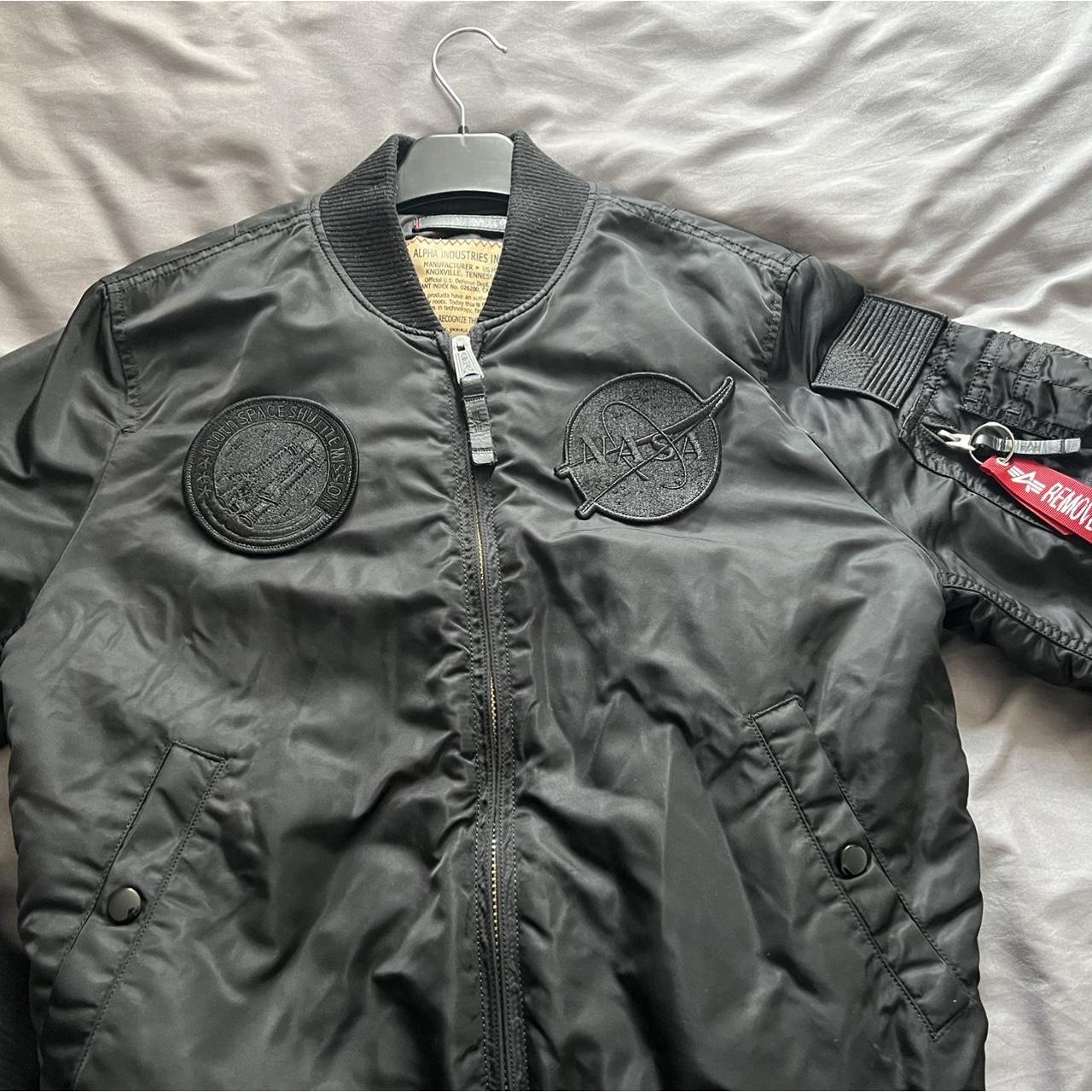 Alpha Industries Black Bomber Black Depop