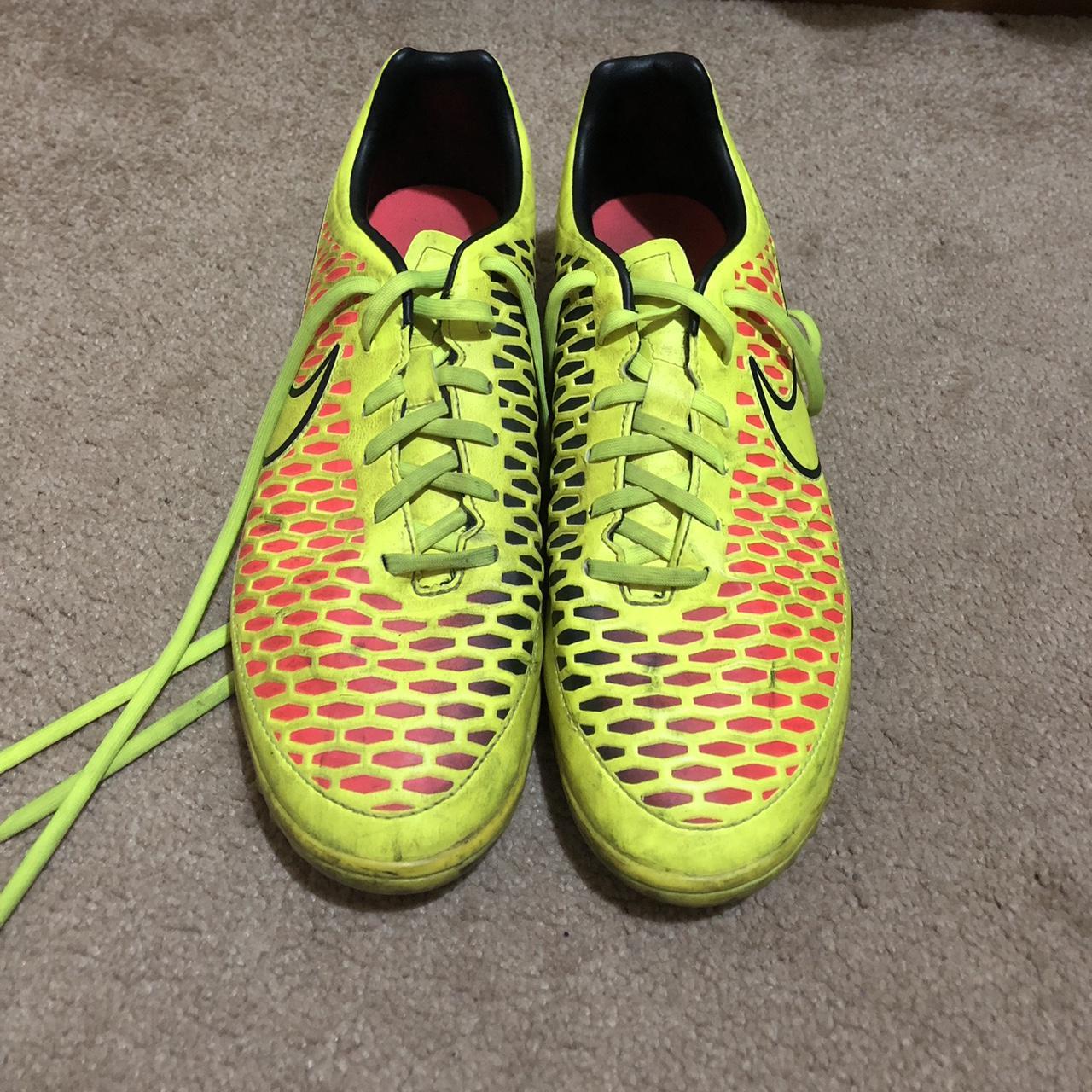 nike magista astro trainers really cool colour... - Depop