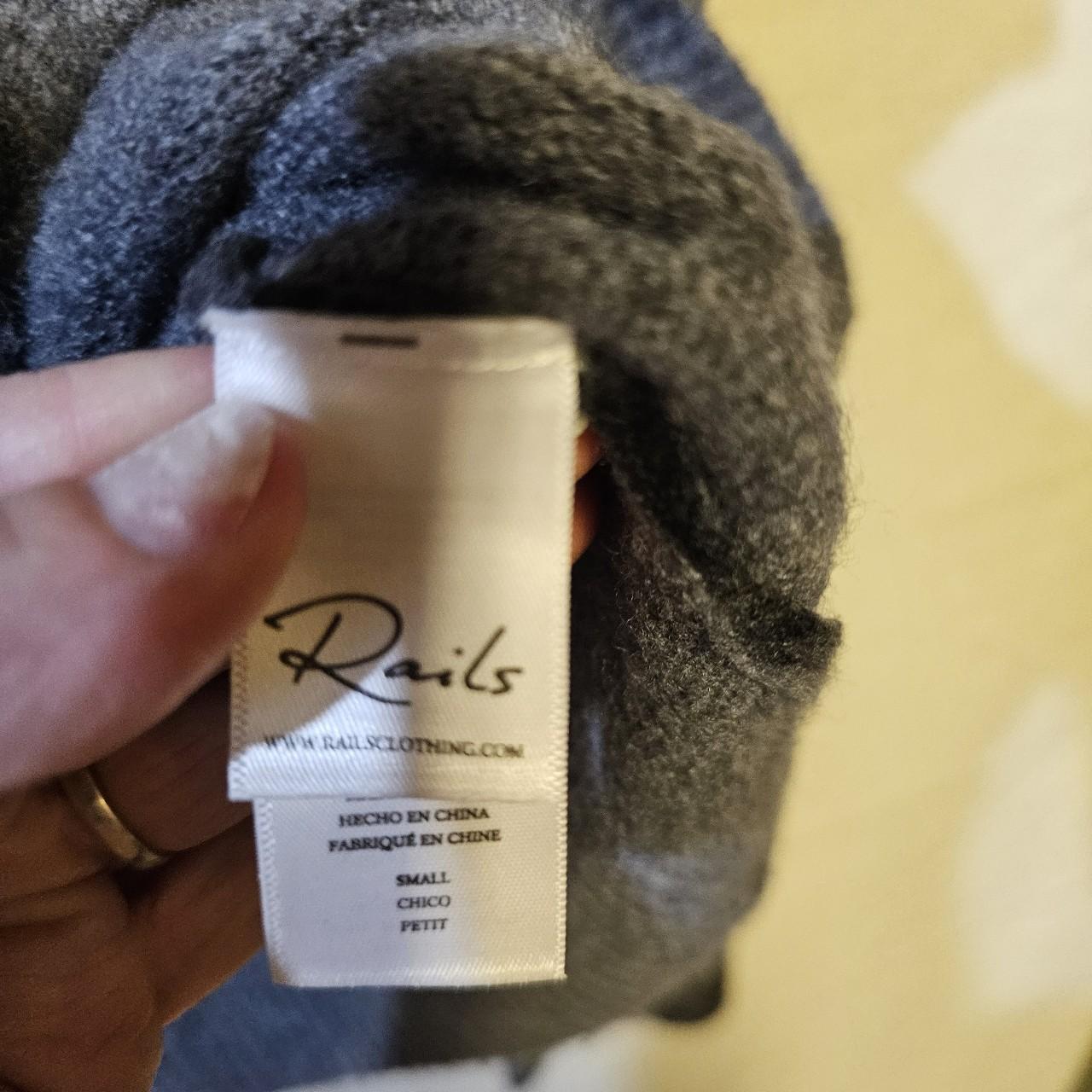 Rails Women's Cardigan - Grey/Black - S – Rails c… - image 2