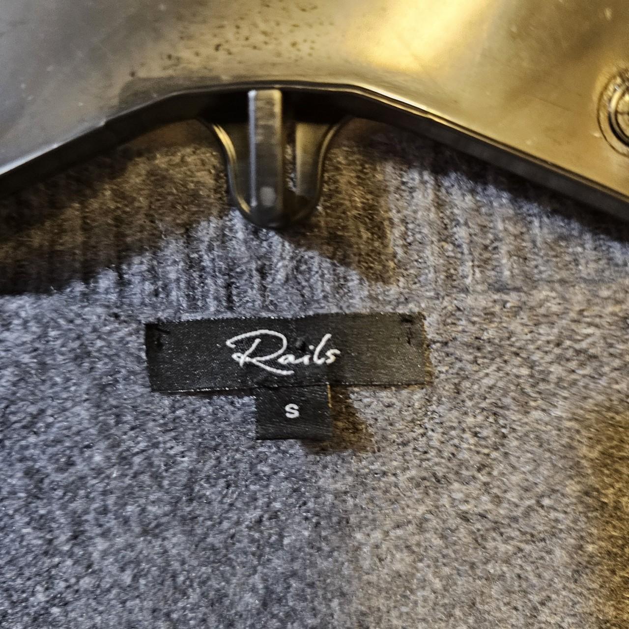 Rails Women's Cardigan - Grey/Black - S – Rails c… - image 4