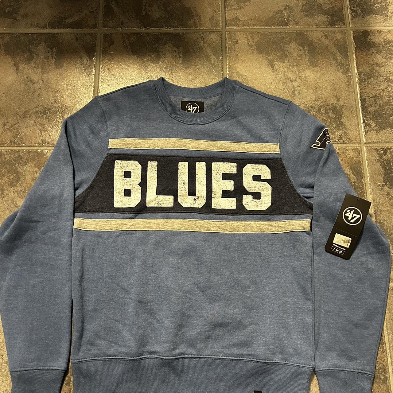 Vintage 90s St Louis Blues Sweatshirt Blues Crewneck St Louis 