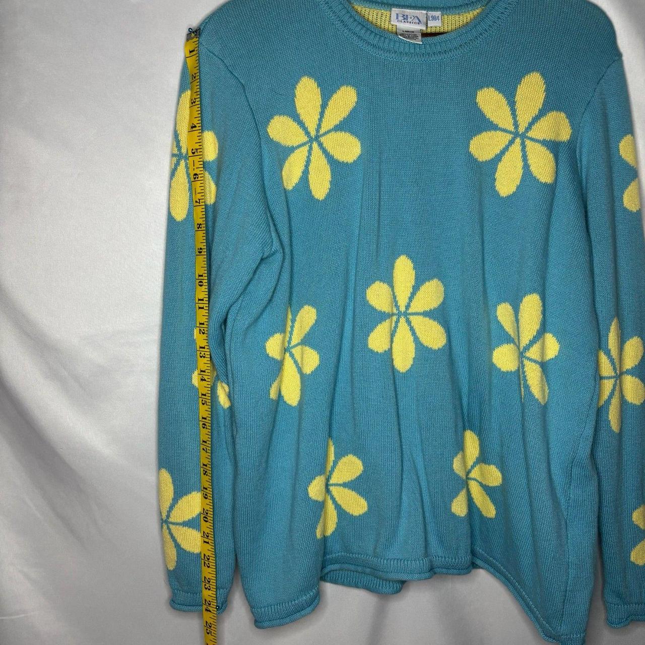 Source Unknown Women's Sweater - Blue - L – BFA C… - image 6