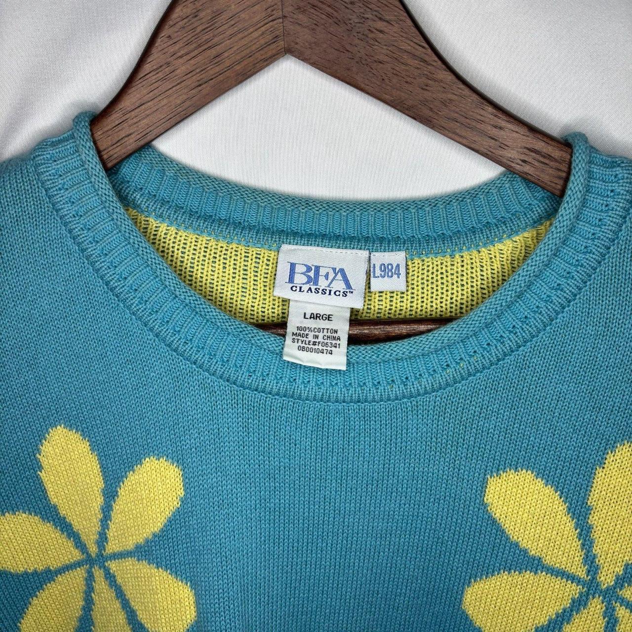 Source Unknown Women's Sweater - Blue - L – BFA C… - image 2