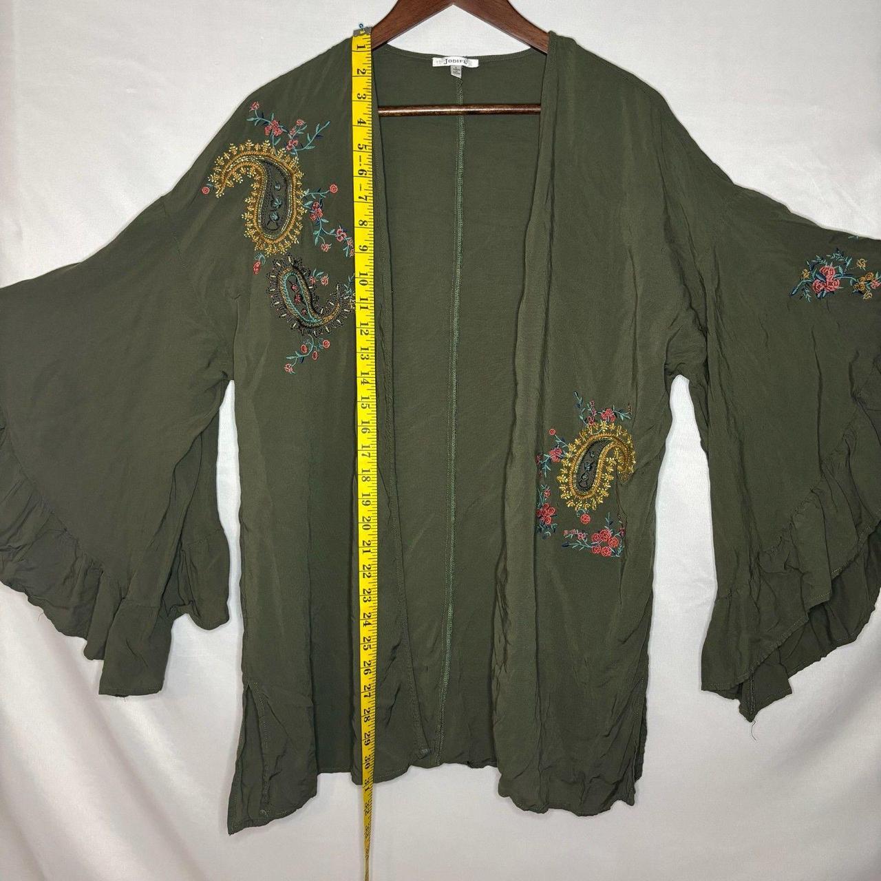 Source Unknown Women's Blouse - Green/Multi - L –… - image 8