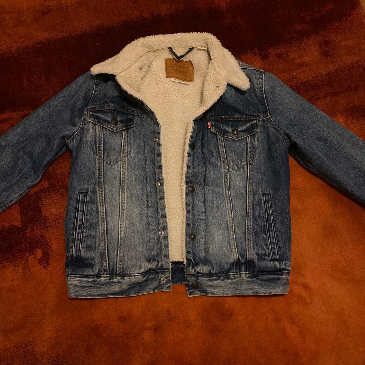 Levi's Men's Blue Jacket | Depop