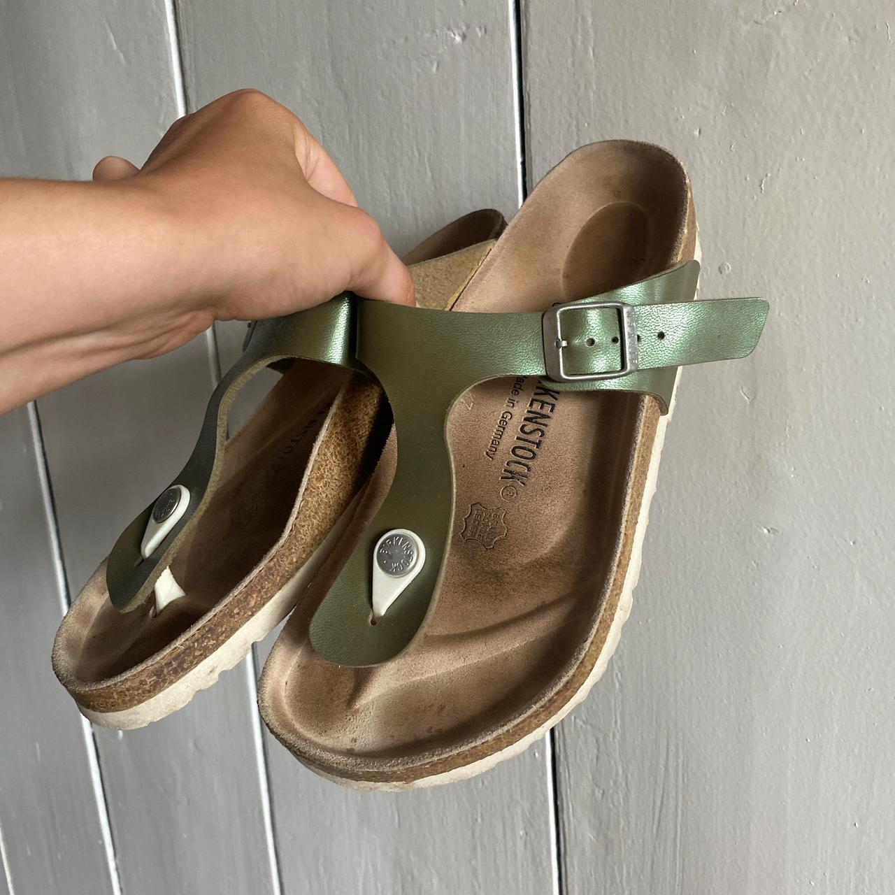 Olive green birkenstocks online