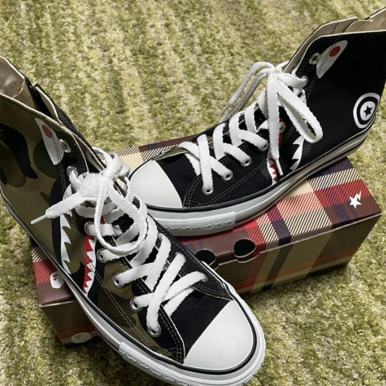 Bape x paragonabile converse high top