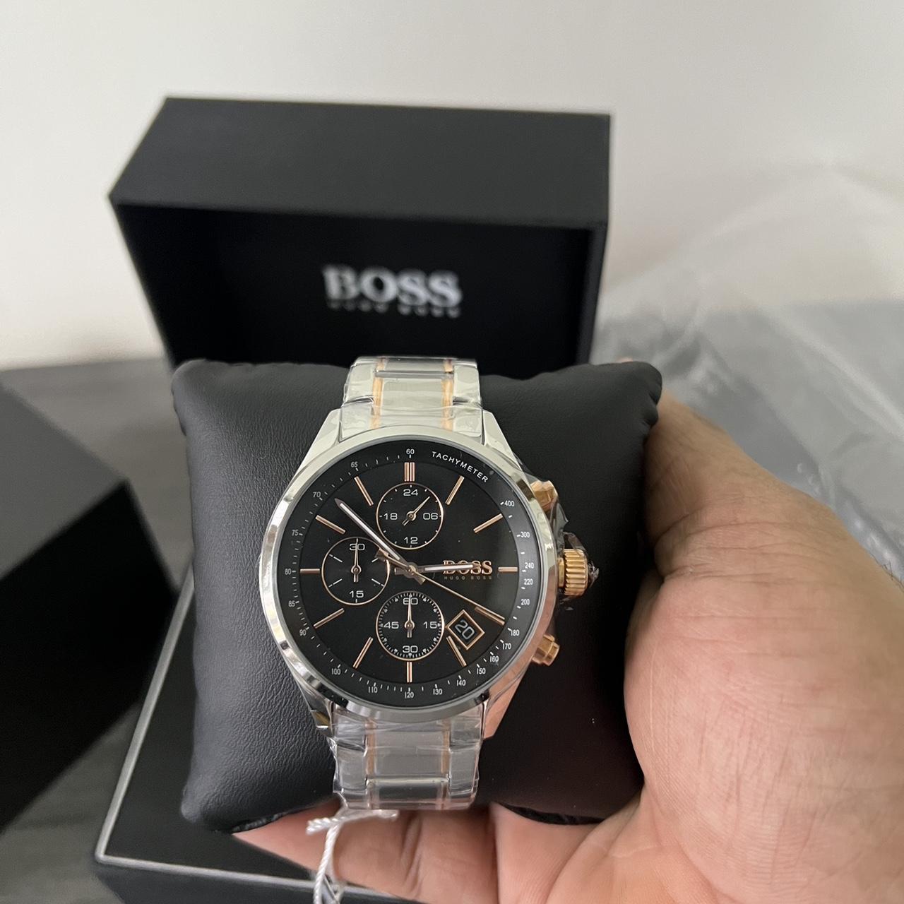 Mens hugo boss grand outlet prix chronograph watch 1513473