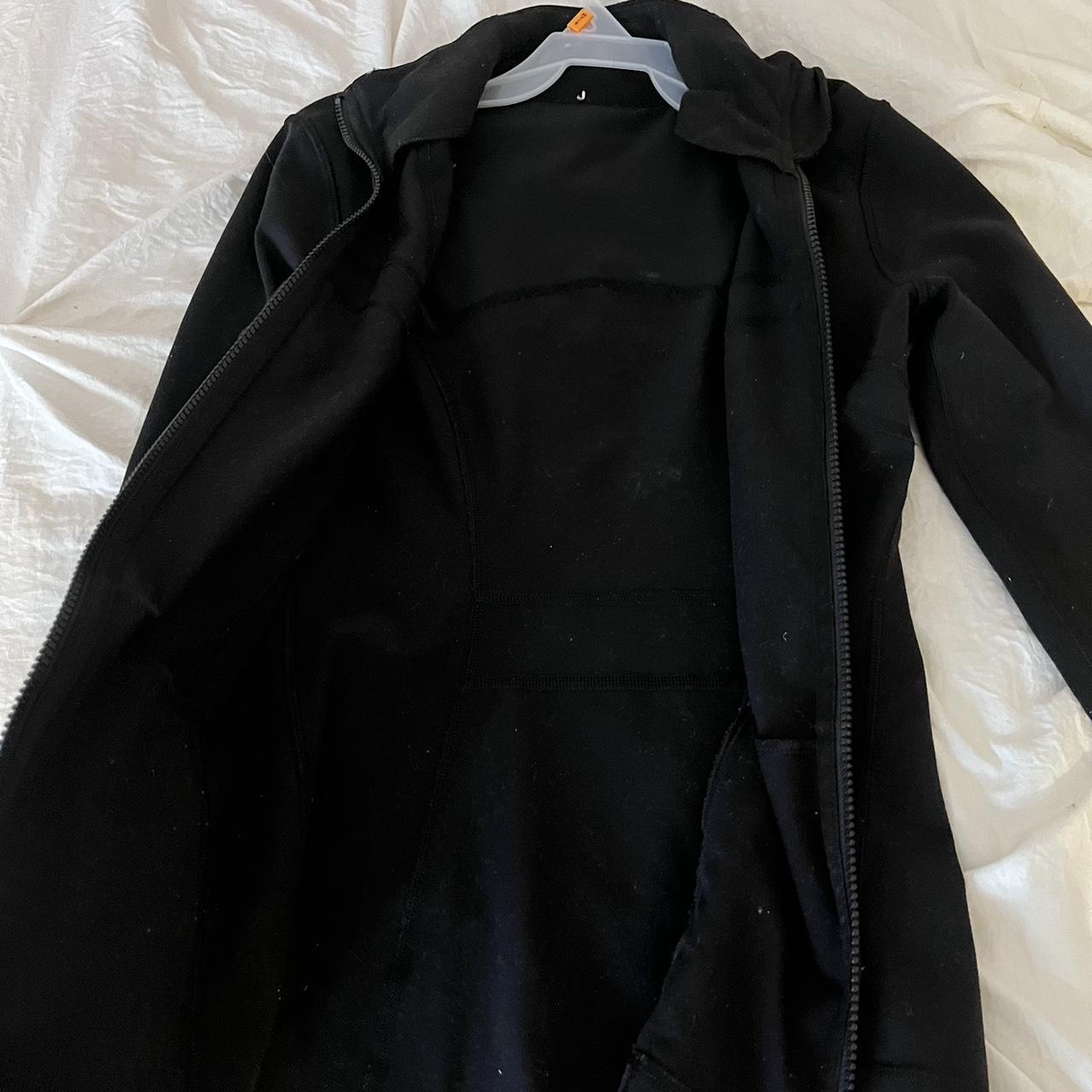 Lululemon black define jacket size 4 got as a gift... - Depop