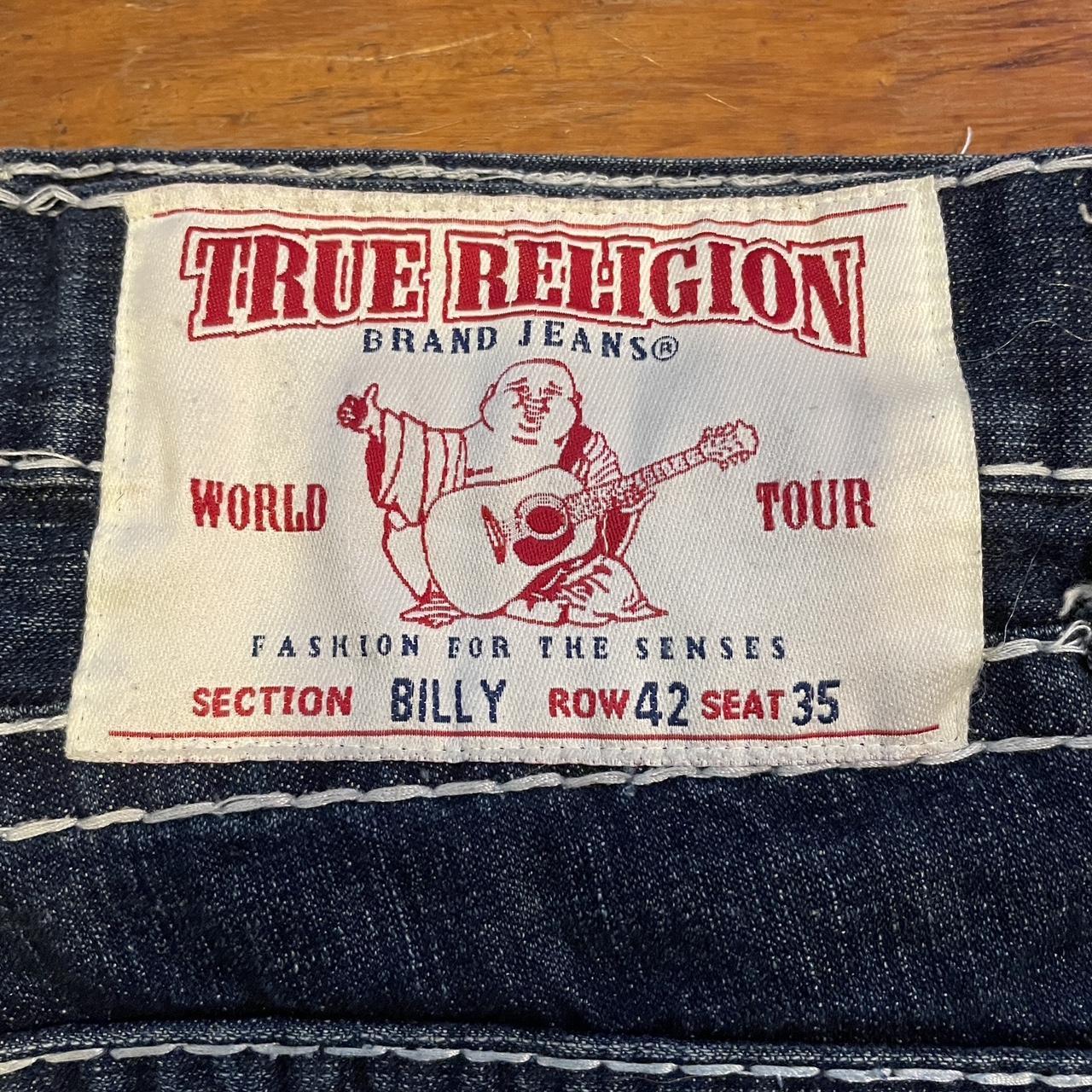 True religion jorts 42 waist Thrifted Dm for info... - Depop