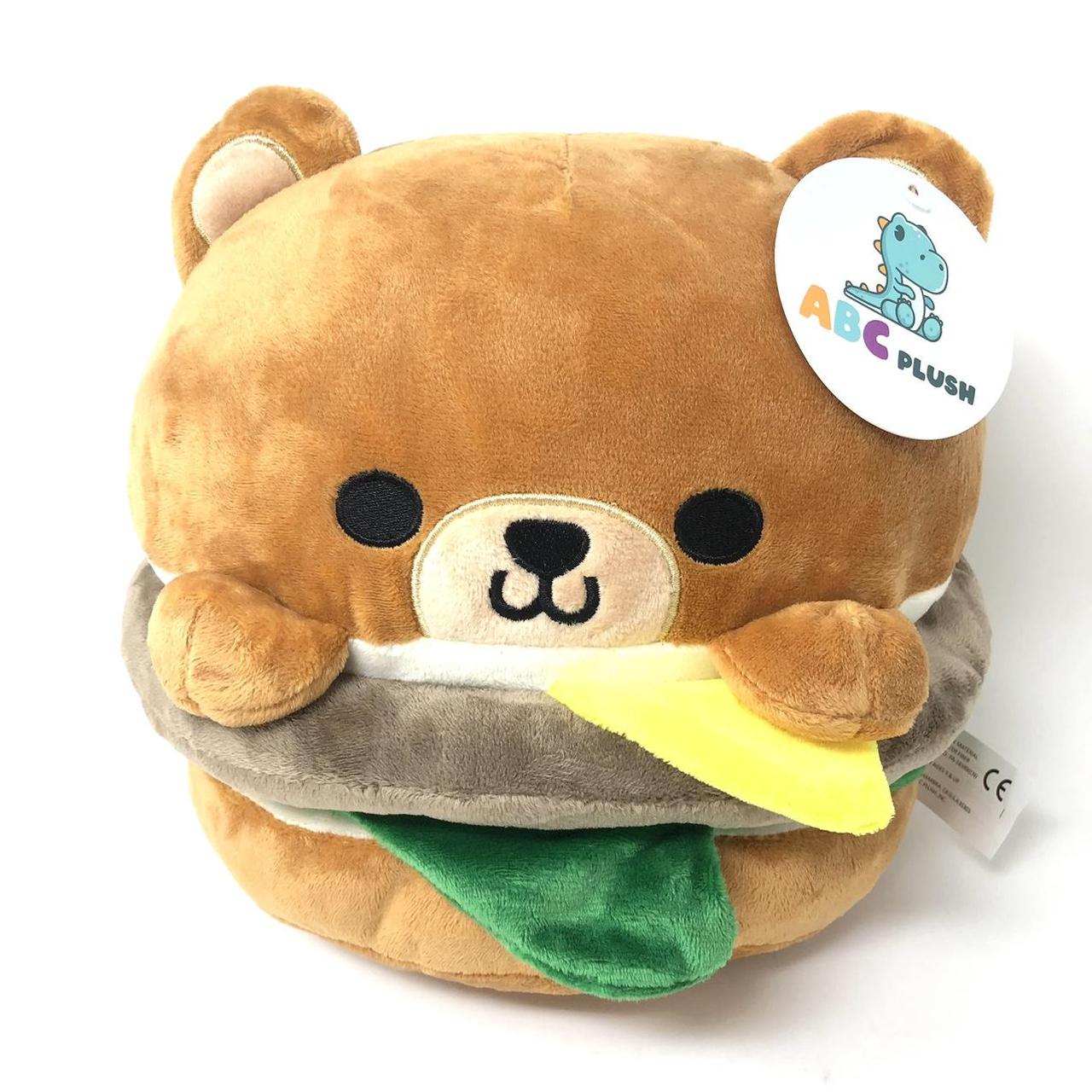 Bear sales burger plush