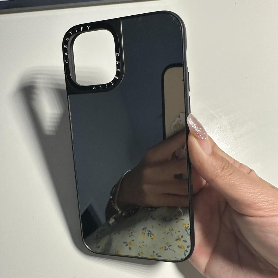 Casetify Mirror Phone Case For IPhone 11 Pro Silver... - Depop