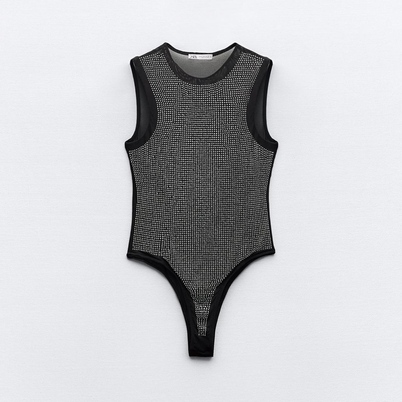 New with tags sparkly tulle bodysuit Online for... Depop