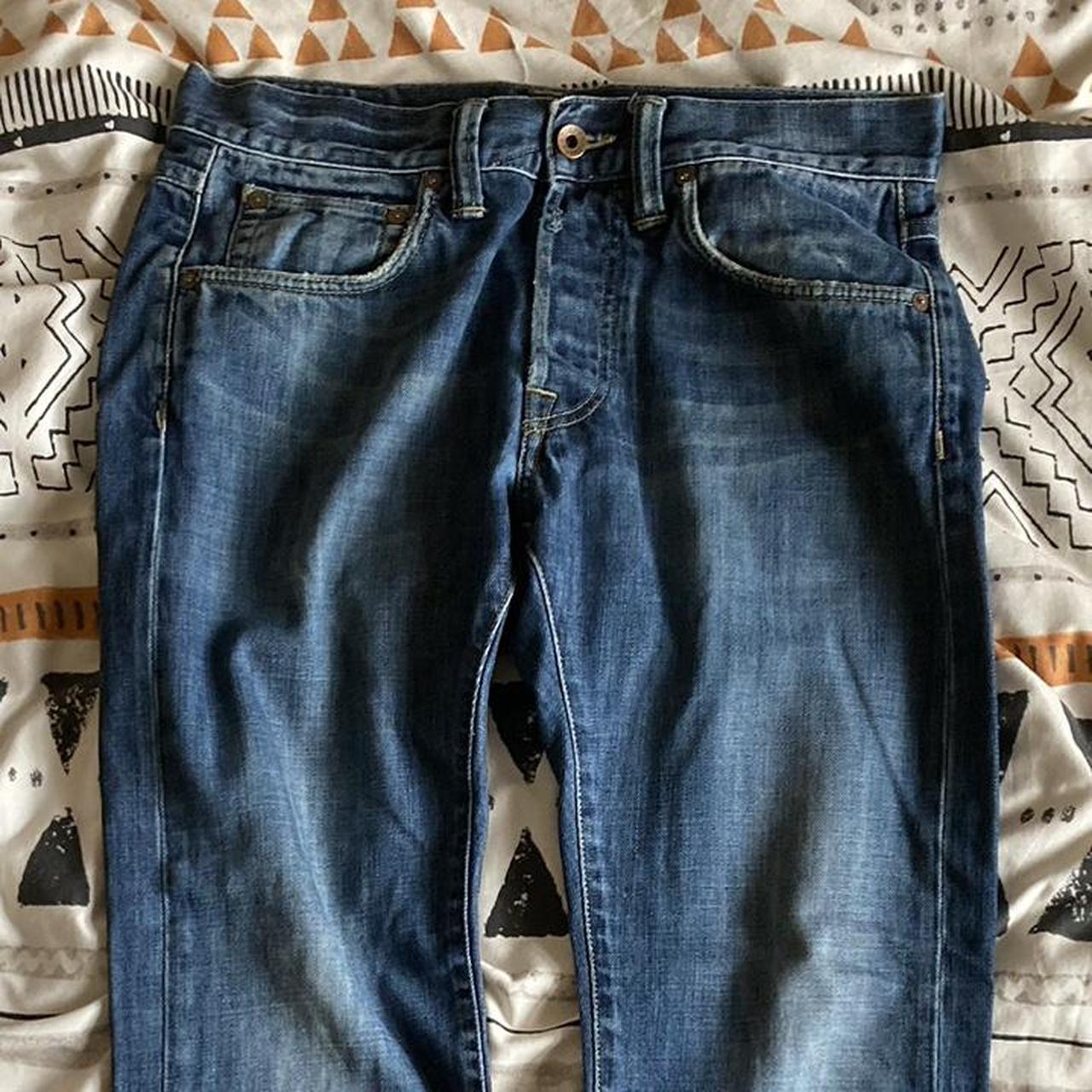 Edwin Tokyo Japan jeans Classic blue slim fit... - Depop