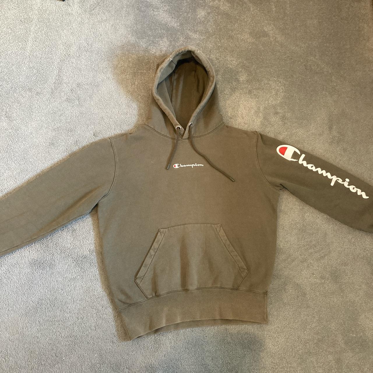 Champion hoodie Size medium Great condition Open to Depop