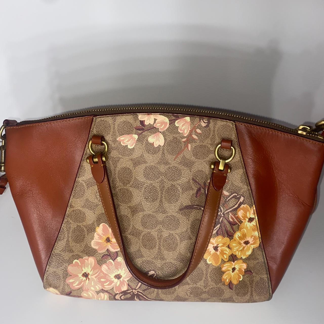 Coach prairie satchel discount floral