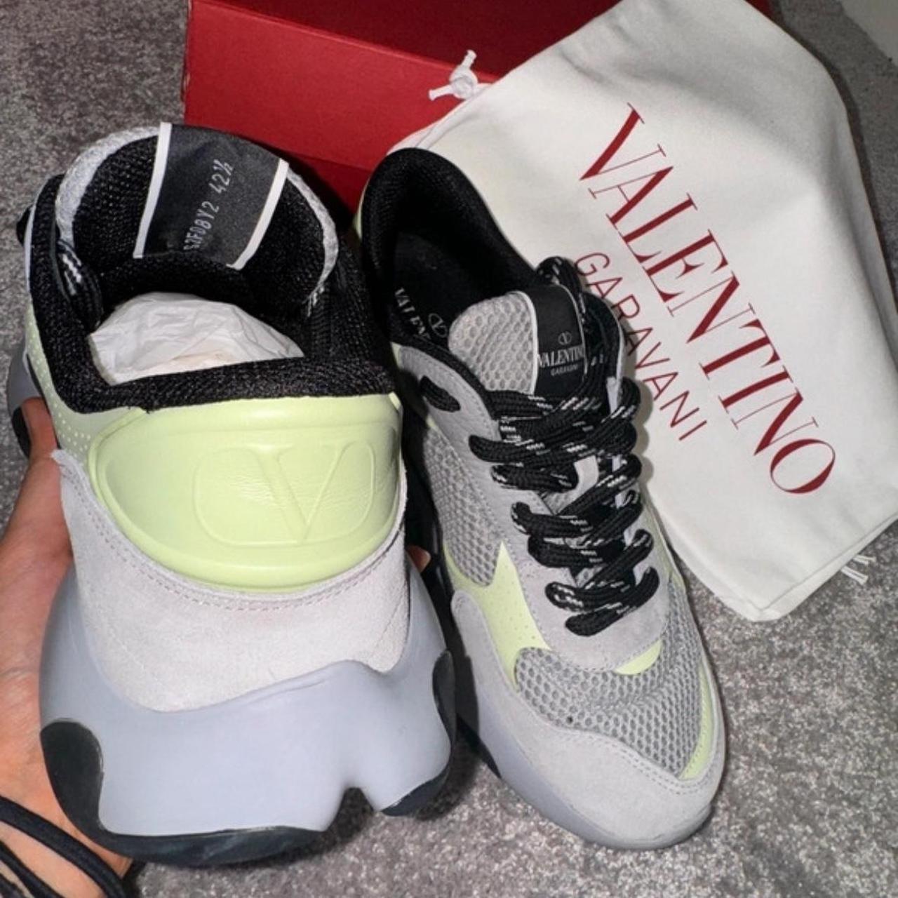 Valentino garavani Bubbleback Sneakers in grey - Depop