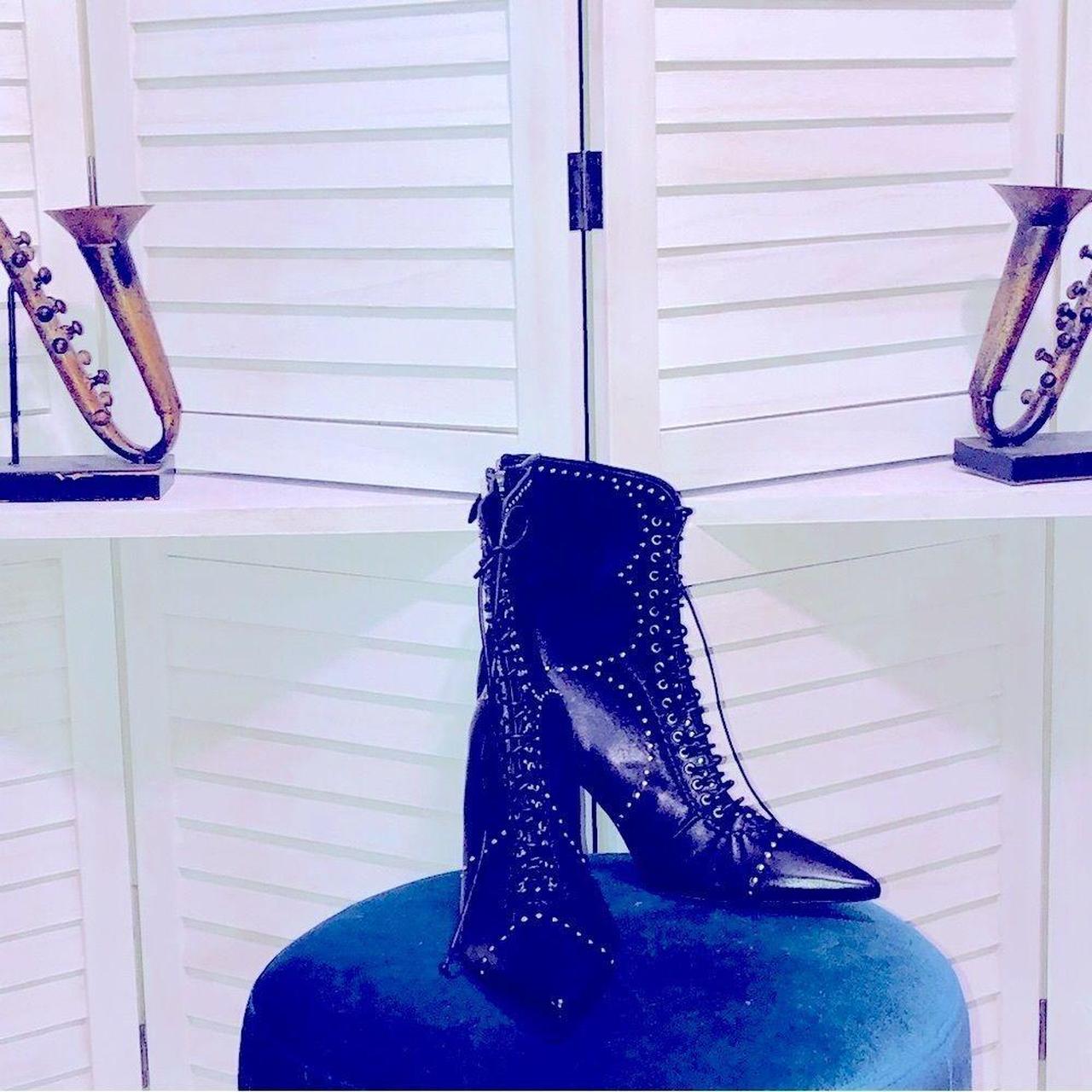 Roya hotsell studded bootie