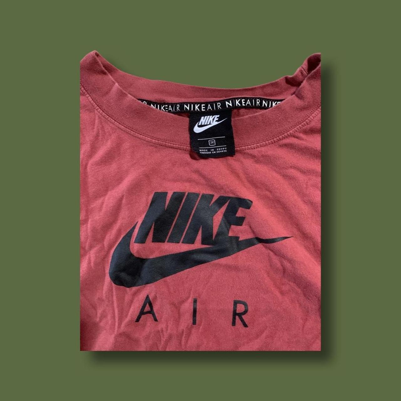 Burgundy nike hot sale crop top