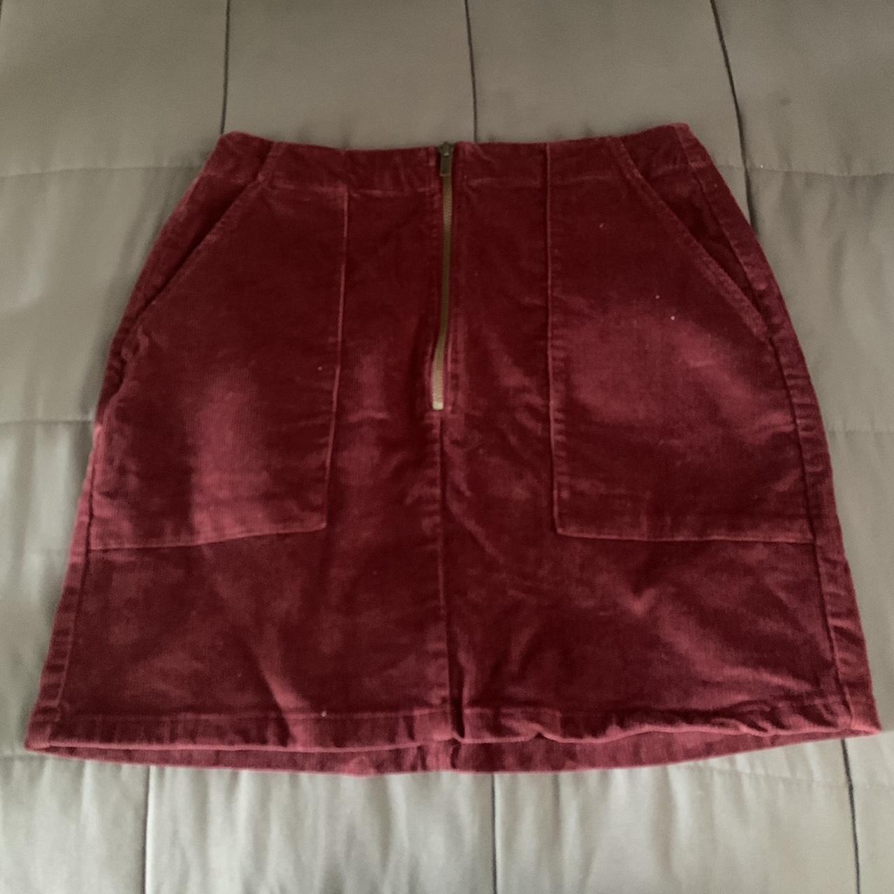 Wild Fable Corduroy Mini Skirt- 8 Worn once or... - Depop