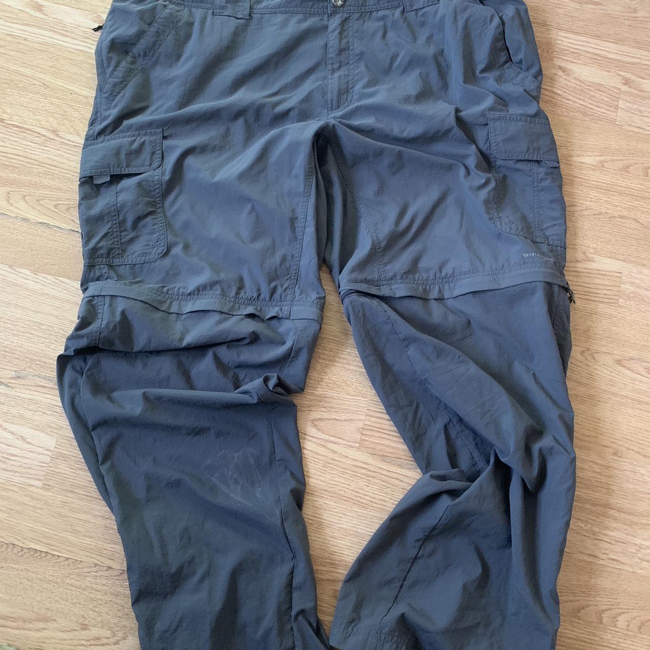 Columbia zip off pants Perfect condition 40 x 34 Big... - Depop