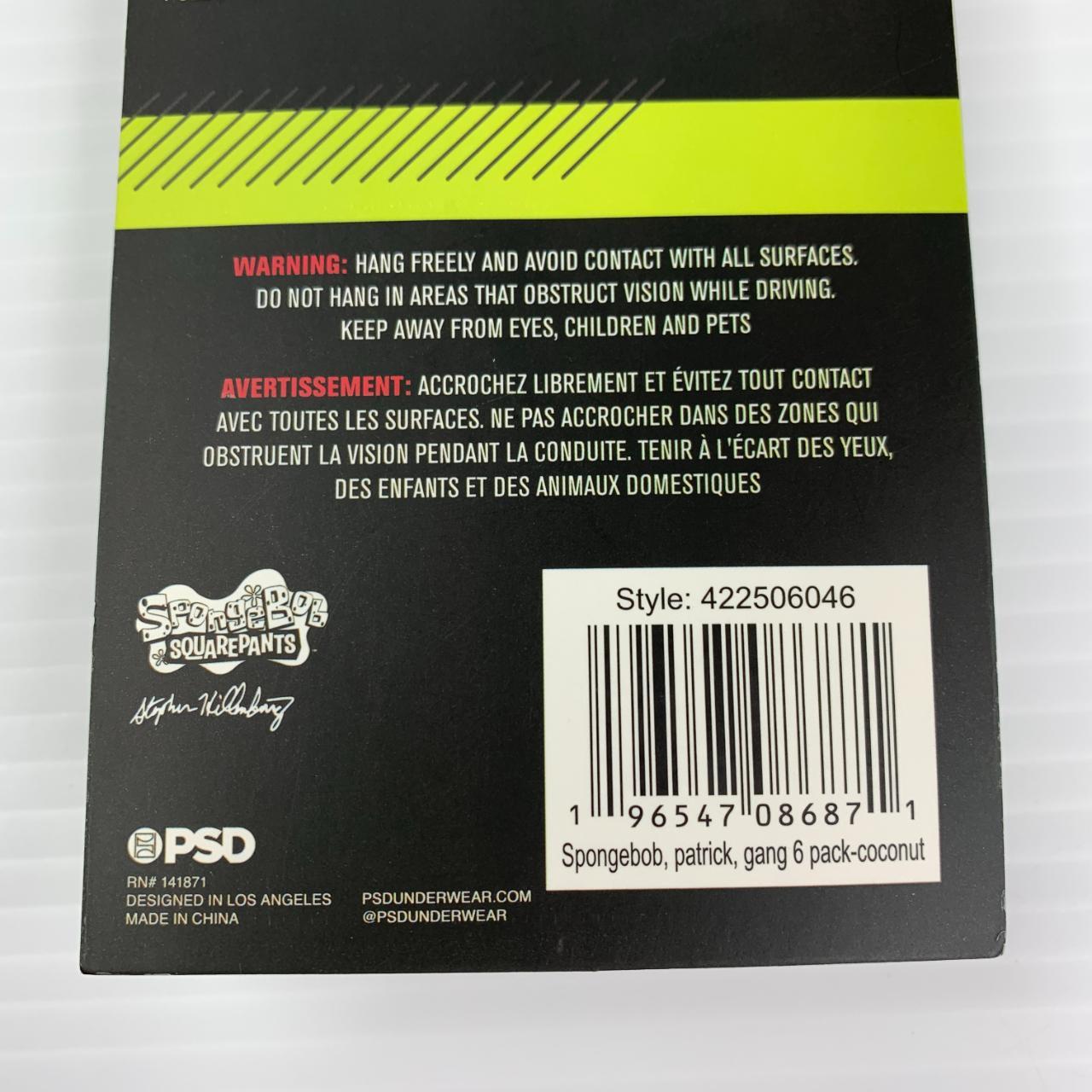 SpongeBob SquarePants car auto air fresheners 6 pack... Depop