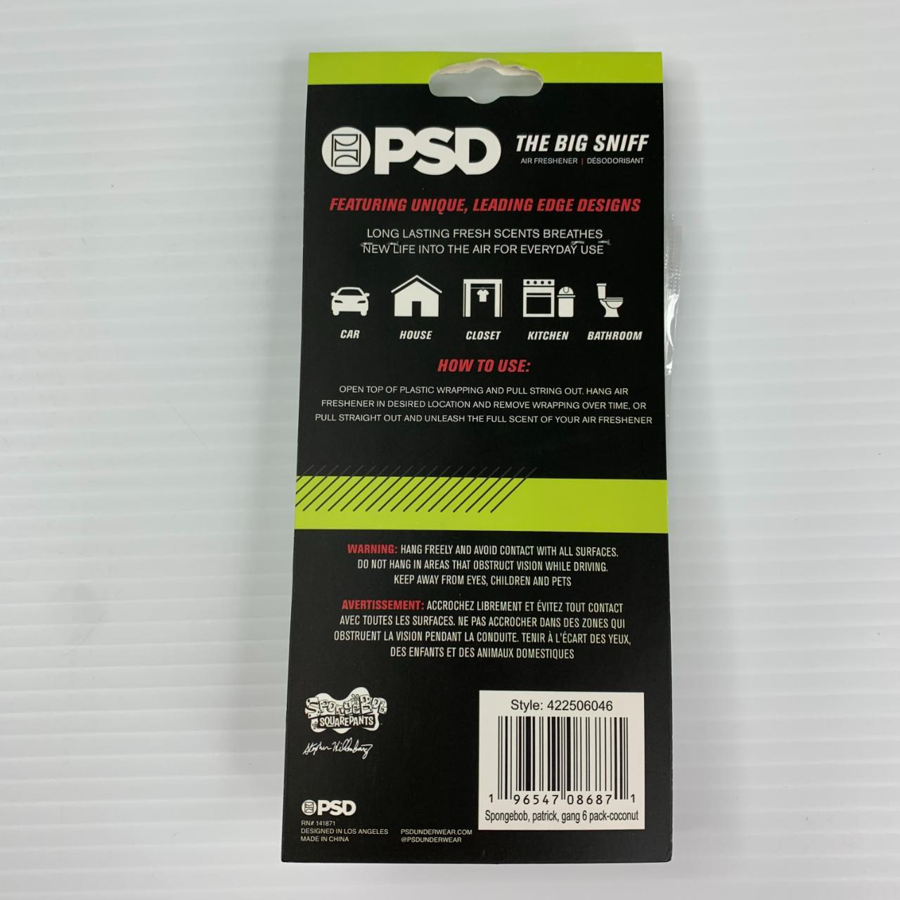 SpongeBob SquarePants car auto air fresheners 6 pack... Depop