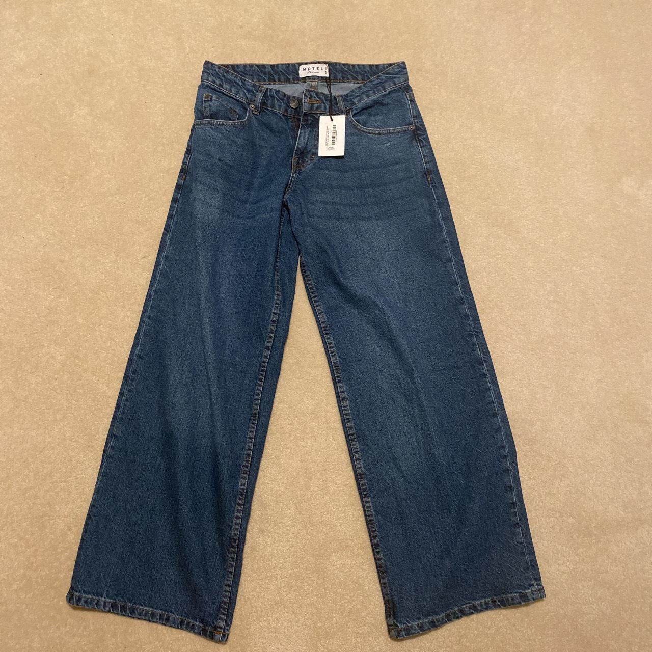 NWT Motel Rocks Low rise roomy wide leg jeans super... Depop