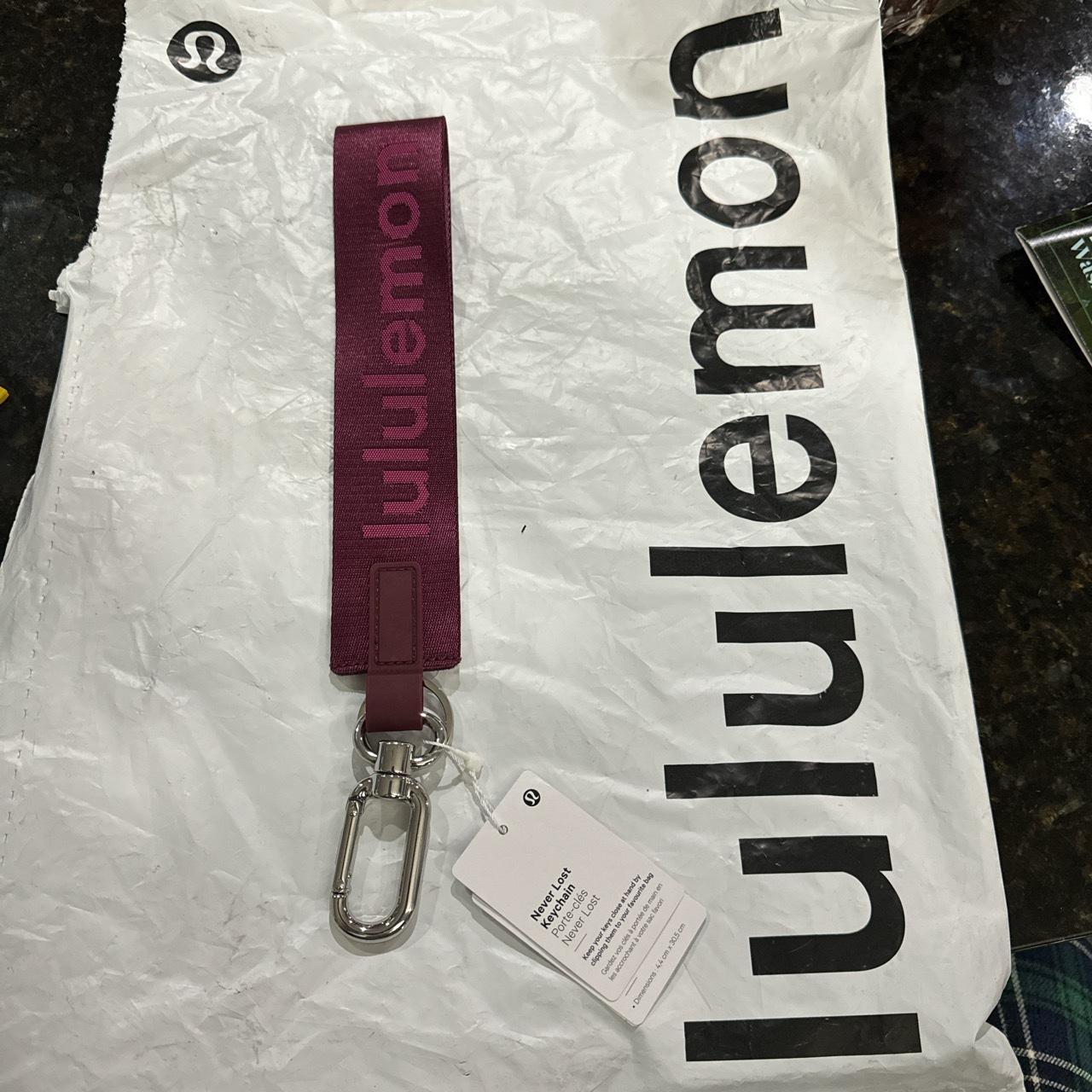 Lululemon Never Lost Keychain - Black