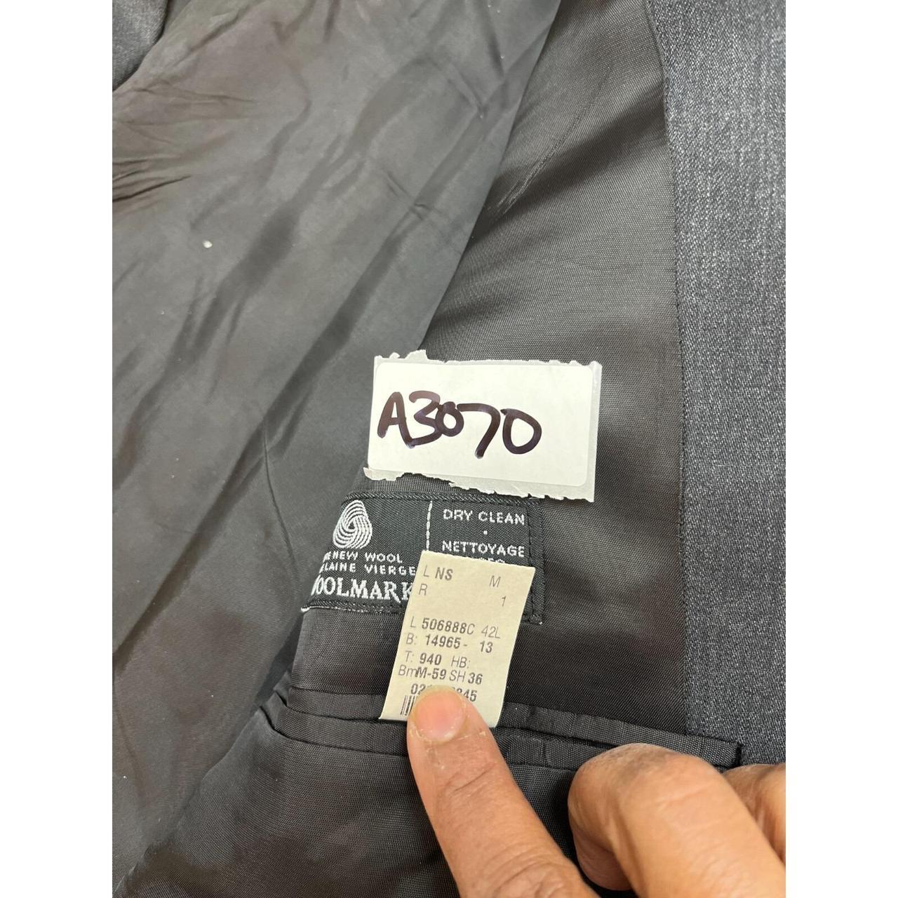 Woolmark Men's Tailored jacket - Grey – Woolmark … - image 2