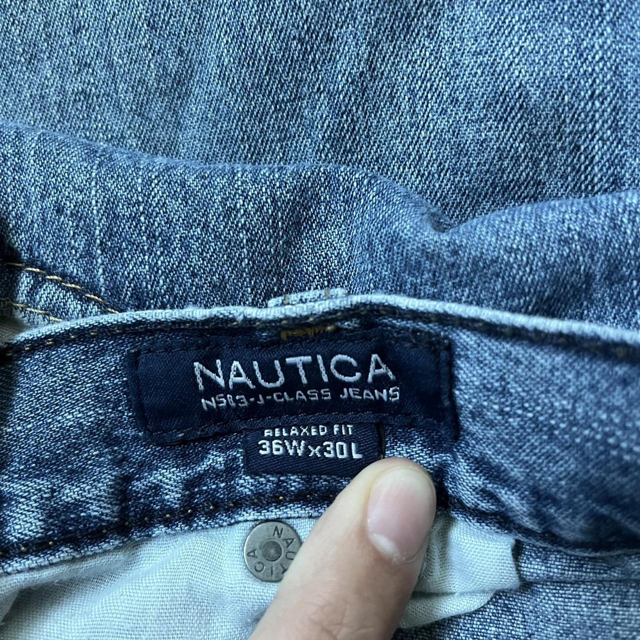 Nautica Men's Blue Jeans | Depop