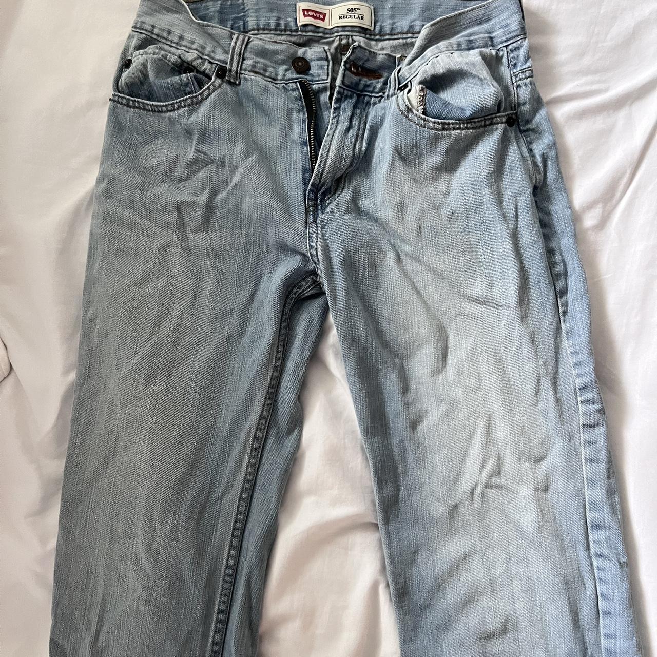 levi’s 505 jeans. low waisted - Depop